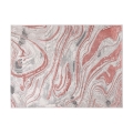 Matto STONE 120x160 cm vaaleanpunainen/harmaa