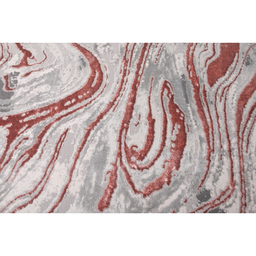 Matto STONE 120x160 cm vaaleanpunainen/harmaa