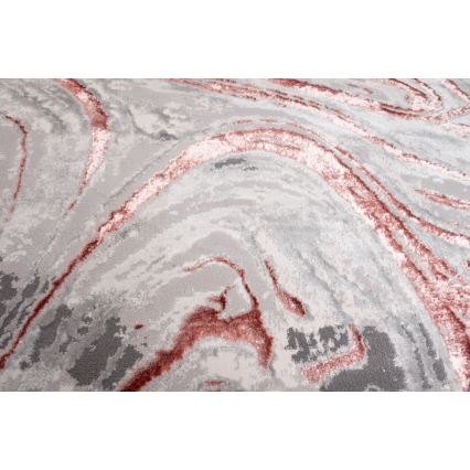 Matto STONE 160x220 cm vaaleanpunainen/harmaa