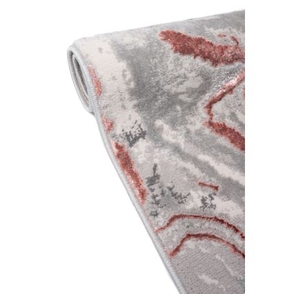 Matto STONE 80x140 cm vaaleanpunainen/harmaa