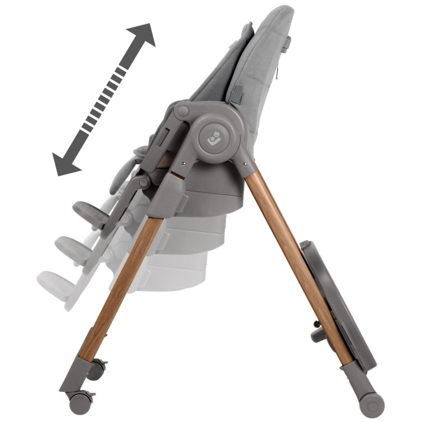 Maxi-Cosi - Lasten ruokapöydän tuoli MINLA PLUS harmaa