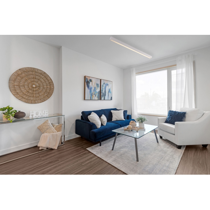 MAXLIGHT C0124 - LED-kattovalaisin LINEAR LED/18W/230V 57 cm valkoinen