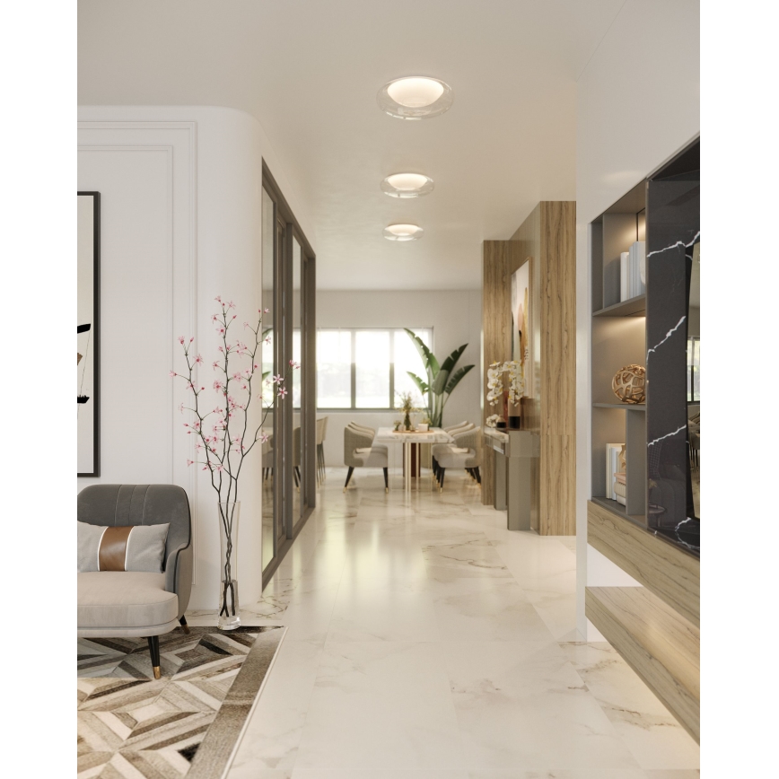 MAXLIGHT C0233 - LED-kattovalaisin DUO LED/10W/230V halkaisija 34 cm valkoinen