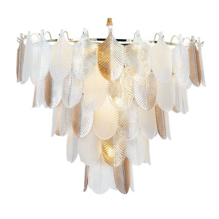 MAXLIGHT P0418 - Kattokruunu ketjussa ARWENA 15xE14/40W/230V halkaisija 80 cm kulta