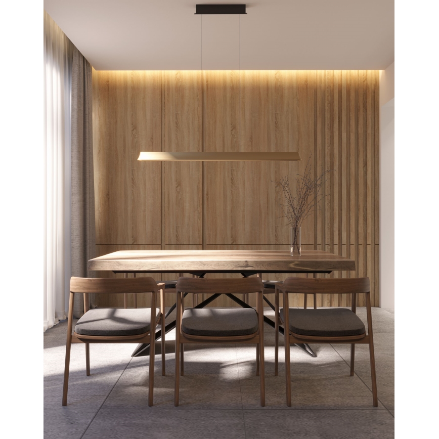 MAXLIGHT P0594 - LED himmennettävä riippuvalaisin JO-JO LED/38W/230V 2700/4500/5500K messinki