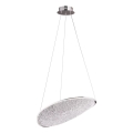MAXLIGHT P0636D - LED-riippuvalaisin kaapelilla EMPIRE LED/17W/230V kiiltävä kromi