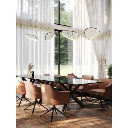 MAXLIGHT P0636D - LED-riippuvalaisin kaapelilla EMPIRE LED/17W/230V kiiltävä kromi