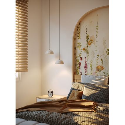MAXLIGHT P0666 - LED-riippuvalaisin vaijerilla CUCCINA LED/57W/230V Ø 15 cm beige