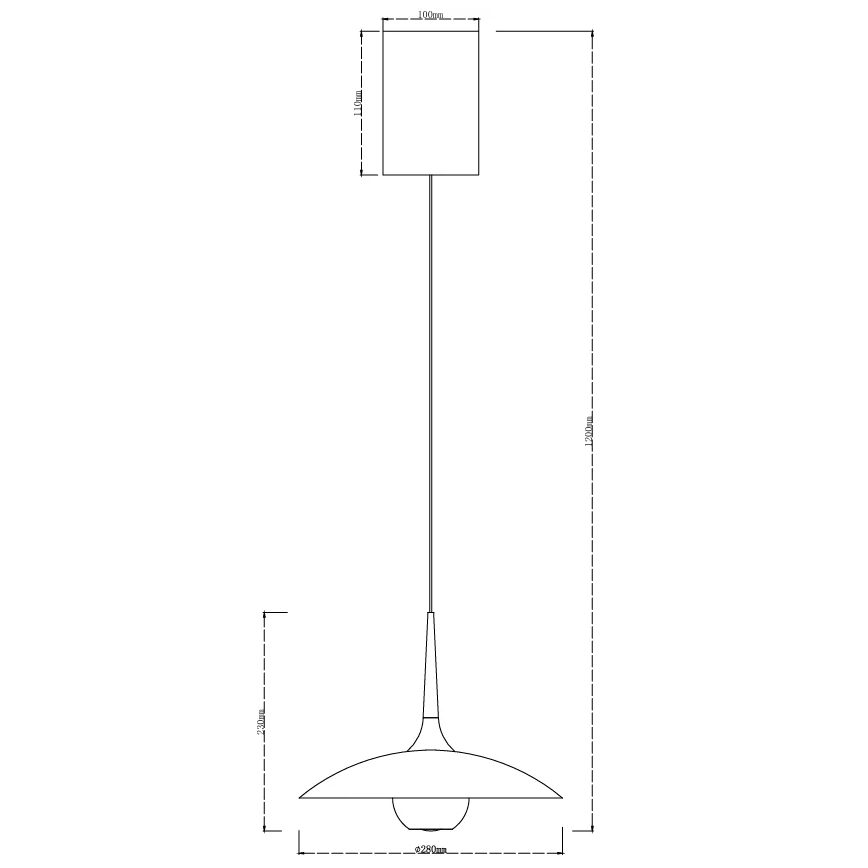 MAXLIGHT P0675 - LED-riippuvalaisin vaijerilla MANUKA LED/12W/230V halkaisija 28 cm kultainen/sininen