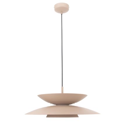MAXLIGHT P0698 - LED-riippuvalaisin vaijerilla MAYUMI LED/12W/230V halkaisija 50 cm CRI 96 beige