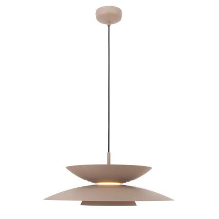 MAXLIGHT P0698 - LED-riippuvalaisin vaijerilla MAYUMI LED/12W/230V halkaisija 50 cm CRI 96 beige