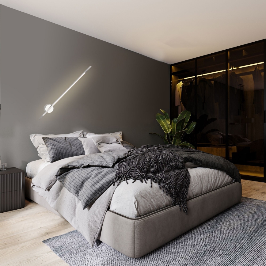 MAXLIGHT W0212 - LED-ulkoseinävalaisin HÄMÄHÄKKI LED/8,4W/230V IP44 valkoinen