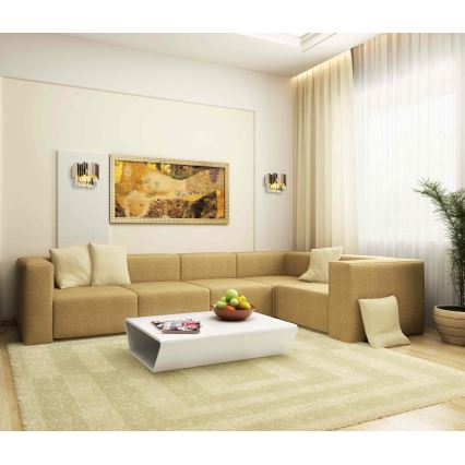 MAXLIGHT W0251 - Seinävalaisin TREND 3xG9/40W/230V kulta