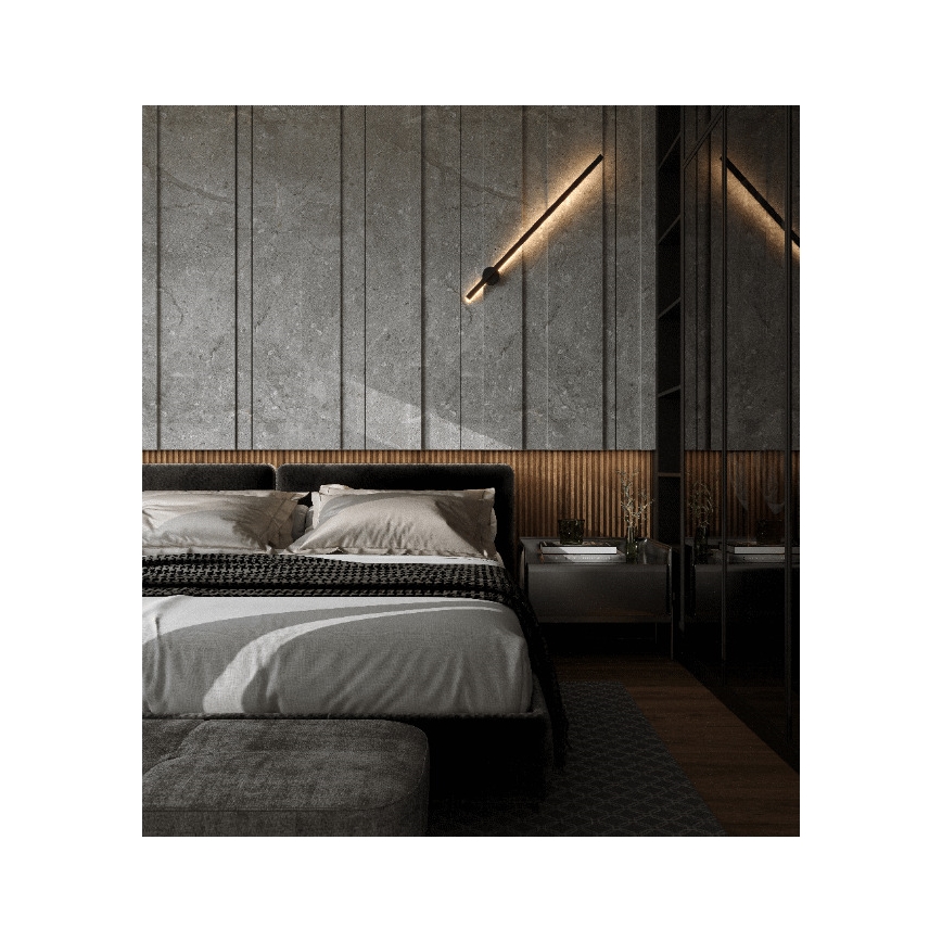 MAXLIGHT W0267 - LED-ulkoseinävalaisin HÄMÄHÄKKI LED/8,4W/230V IP44 musta