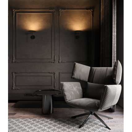 MAXLIGHT W0303 - LED-seinävalaisin HANA LED/6W/230V musta