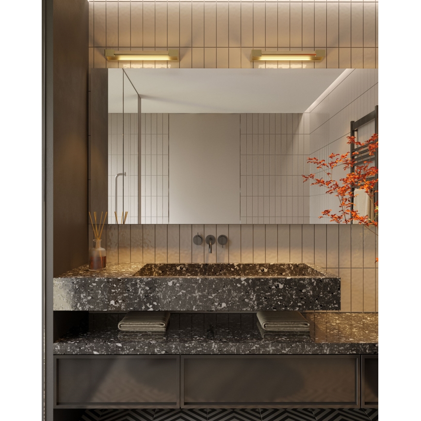 MAXLIGHT W0306 - LED-seinävalaisin kylpyhuoneeseen FLINK LED/12W/230V 45 cm IP44 valkoinen