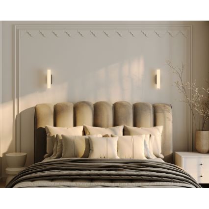 MAXLIGHT W0364 - LED-seinävalaisin kylpyhuoneeseen FAYETTE LED/6W/230V 31 cm IP44 kulta