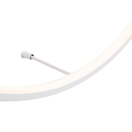 MAXLIGHT W0434 - VISUAL LED-kattovalaisin kylpyhuoneeseen, 22 W, 230 V, Ø 60 cm, IP44, valkoinen