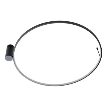 MAXLIGHT W0437 - LED Kylpyhuoneen kattovalaisin VISUAL LED/28W/230V Ø 80 cm IP44 musta