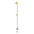 MAXLIGHT W0449 - LED-seinävalaisin BINGO LED/8W/230V CRI 92 kultainen/beige