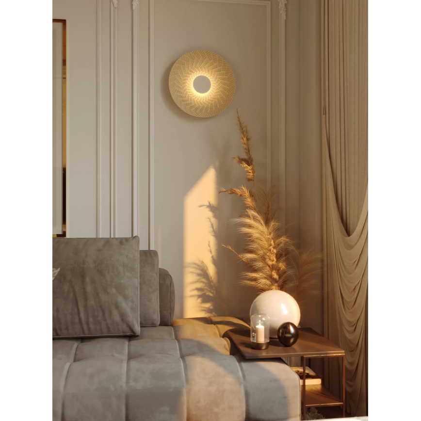 MAXLIGHT W0457 - LED Seinävalaisin MISAKI LED/6W/230V CRI 95 beige