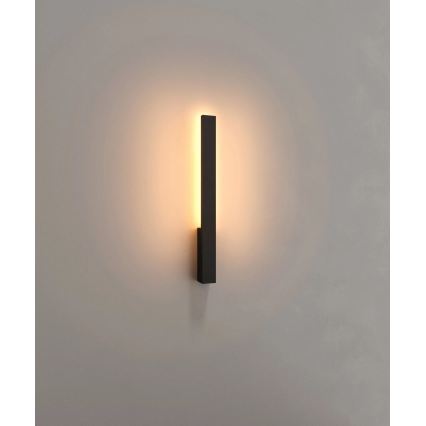 MAXLIGHT W0458 - LED-ulkokäyttöön tarkoitettu seinävalaisin KAPRUN LED/6W/230V CRI 93 IP65 musta