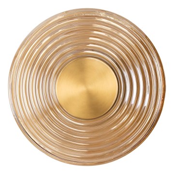 MAXLIGHT W0475 - LED-seinävalaisin LEONARDO LED/8W/230V kultainen/savunbeige