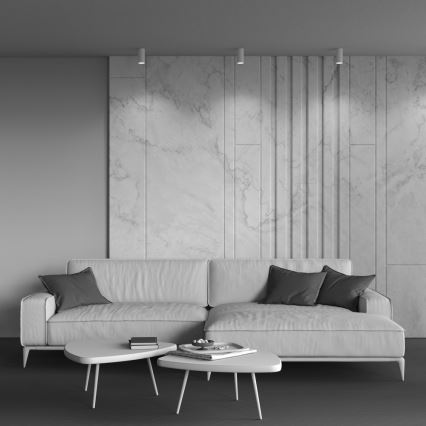 Maytoni C010CL-01W - Kohdevalo FOCUS 1xGU10/50W/230V valkoinen