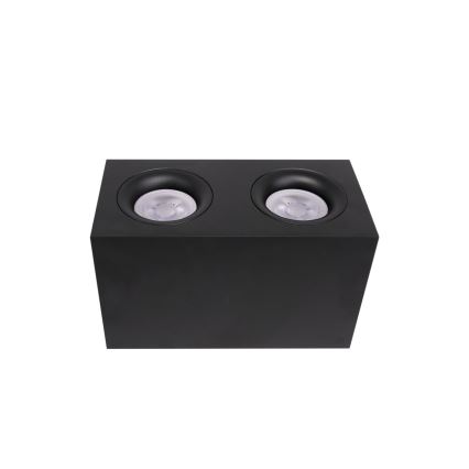 Maytoni C013CL-02B - Kohdevalo SLIM 2xGU10/50W/230V musta