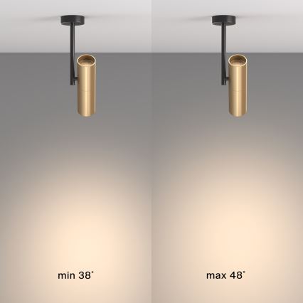 Maytoni C020CL-01GB - Kohdevalo ELTI 1xGU10/50W/230V kulta