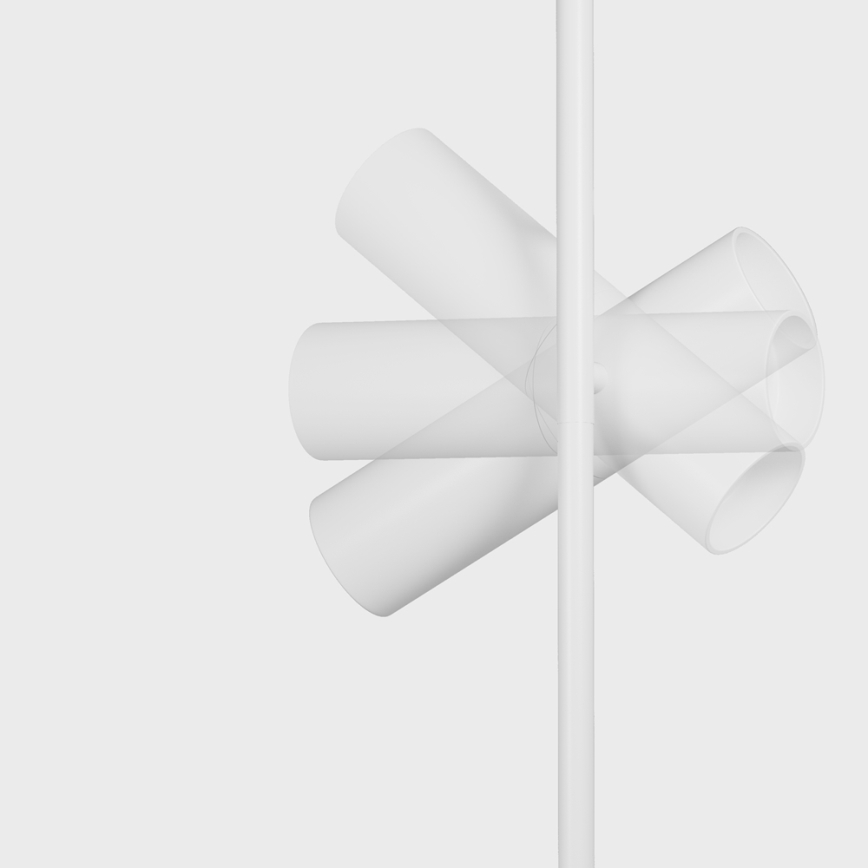 Maytoni C021CL-02W - Riippukattokruunu ELTI 2xGU10/50W/230V valkoinen