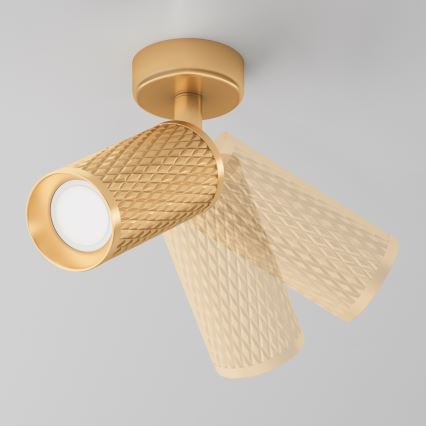 Maytoni C034CL-01G - Kohdevalaisin FOCUS 1xGU10/10W/230V, kultainen