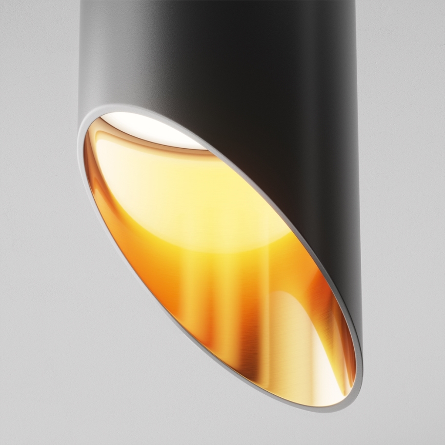 Maytoni C044CL-01-25GU10-B - Kohdevalo LIPARI 1xGU10/35W/230V musta