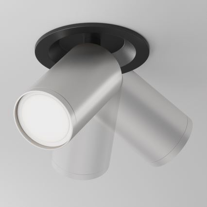 Maytoni C048CL-U-1BS - Upotettu kohdevalo FOCUS 1xGU10/10W/230V mattakromi