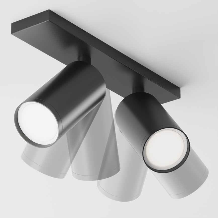 Maytoni C051CL-U-2B - Kohdevalo FOCUS 2xGU10/10W/230V musta