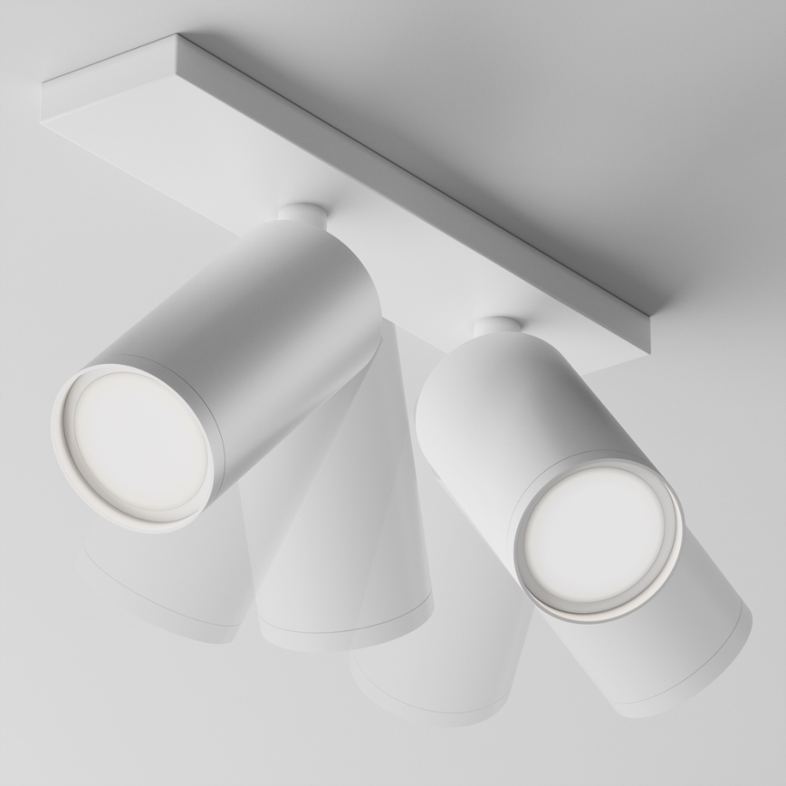 Maytoni C051CL-U-2W - Kohdevalaisin FOCUS 2xGU10/10W/230V valkoinen