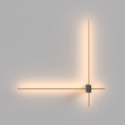 Maytoni C070WL-L12GB3K - LED-seinävalaisin PARS LED/12W/230V CRI 90 musta