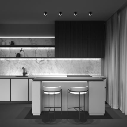 Maytoni C085CL-9W4K-B - LED-kohdevalaisin ORLO LED/9W/230V CRI 90 4000K musta