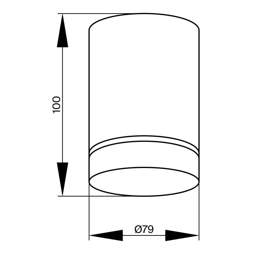 Maytoni C085CL-9W4K-B - LED-kohdevalaisin ORLO LED/9W/230V CRI 90 4000K musta