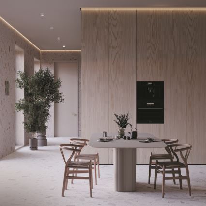 Maytoni C086CL-GX53-SRD-W - Kohdevalo HOOP 1xGX53/15W/230V 8,5 cm valkoinen