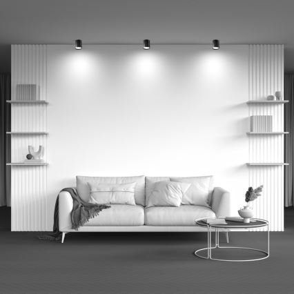 Maytoni C086CM-GX53-MRD-B - Kohdevalo HOOP 1xGX53/15W/230V musta