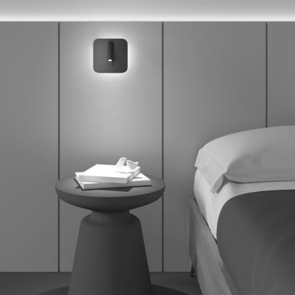 Maytoni C175-WL-01-6W-MG - LED-seinävalaisin IOS LED/9W/230V kulta