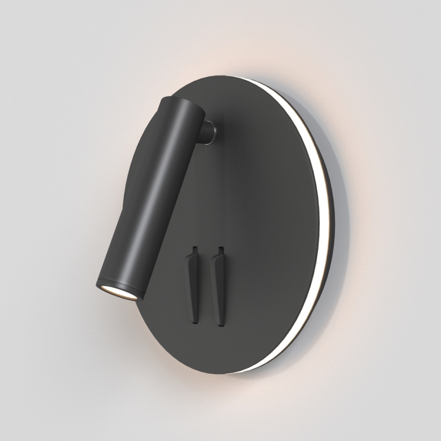 Maytoni C176-WL-01-6W-B - LED-seinävalaisin IOS LED/9W/230V musta