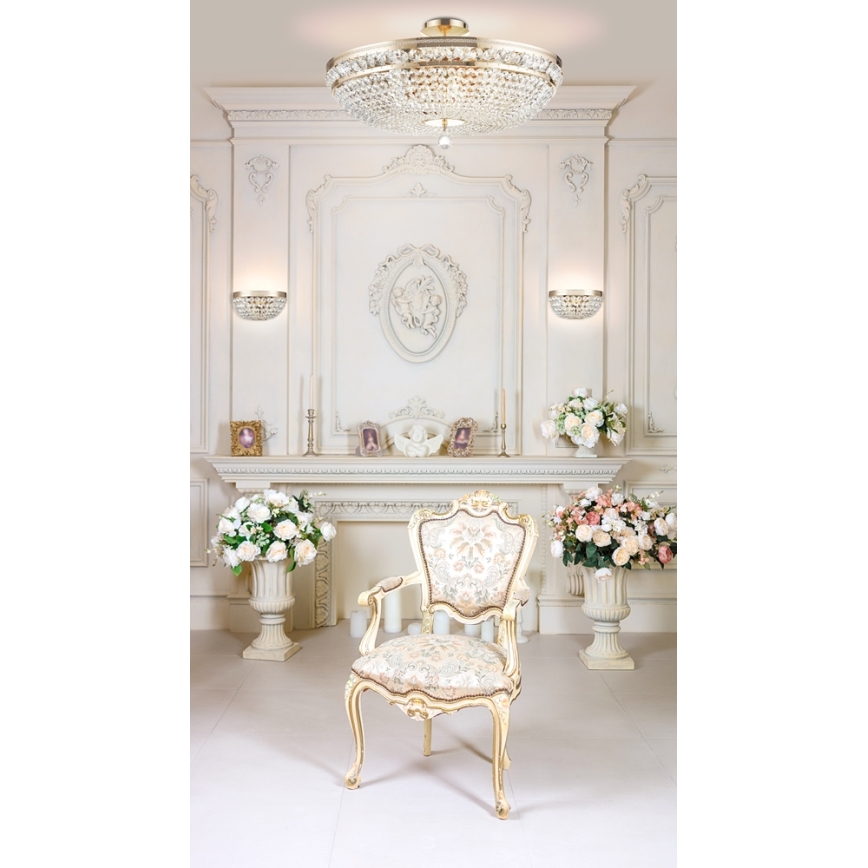 Maytoni DIA700-CL-12-G - Kattovalo OTTILIA 12xE14/60W/230V