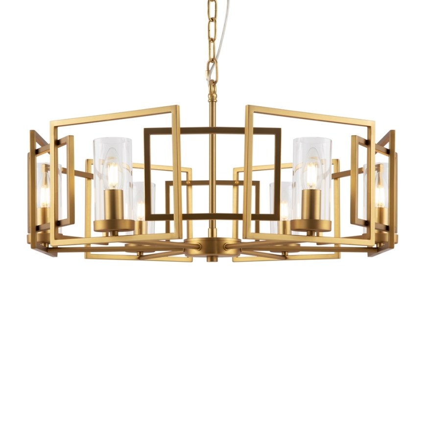 Maytoni H009PL-06G - Kattokruunu ketjussa BOWI 6xE14/40W/230V