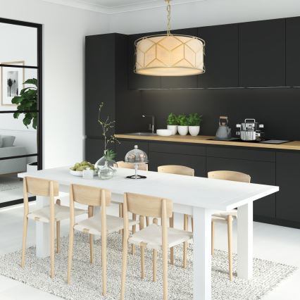 Maytoni H223PL-03G - Kattokruunu ketjussa MESSINA 4xE27/40W/230V