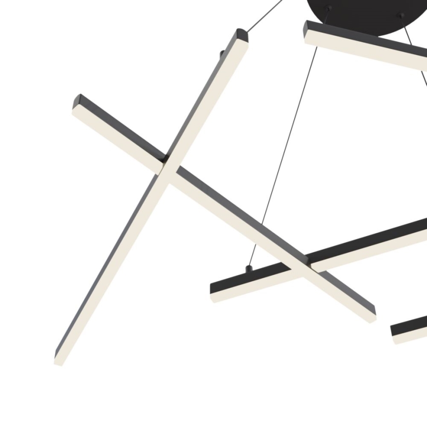 Maytoni MOD016PL-L75B - LED-kattokruunu johdossa LINE LED/79W/230V musta