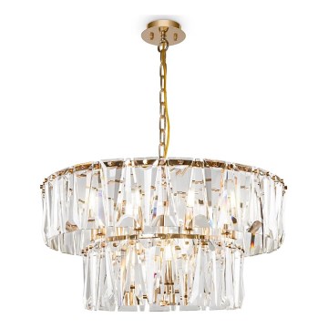 Maytoni MOD043PL-12G - Kattokruunu ketjussa PUNTES 12xE14/40W/230V kulta