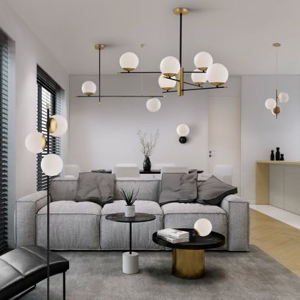 Maytoni MOD048PL-06G - Riippukattokruunu NOSTALGIA 6xE14/40W/230V