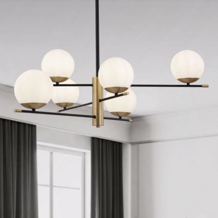 Maytoni MOD048PL-06G - Riippukattokruunu NOSTALGIA 6xE14/40W/230V